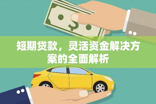 云安短期贷款，灵活资金解决方案的全面解析