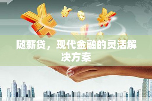 云安随薪贷，现代金融的灵活解决方案