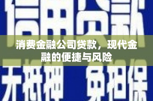 云安消费金融公司贷款，现代金融的便捷与风险