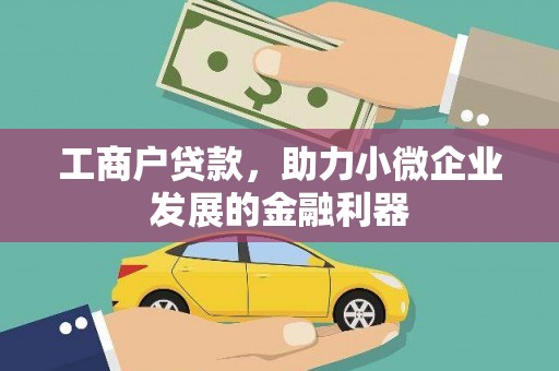 云安工商户贷款，助力小微企业发展的金融利器