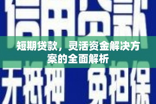 云安短期贷款，灵活资金解决方案的全面解析