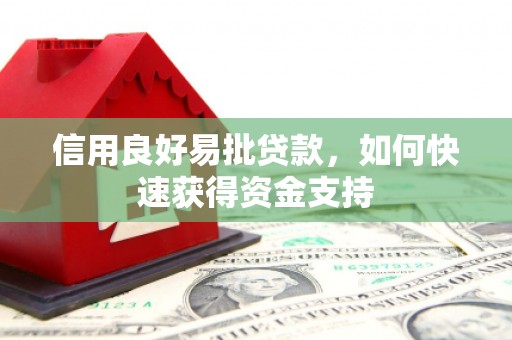 云安信用良好易批贷款，如何快速获得资金支持
