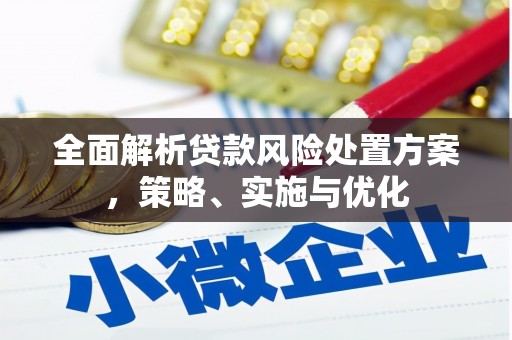 云安全面解析贷款风险处置方案，策略、实施与优化