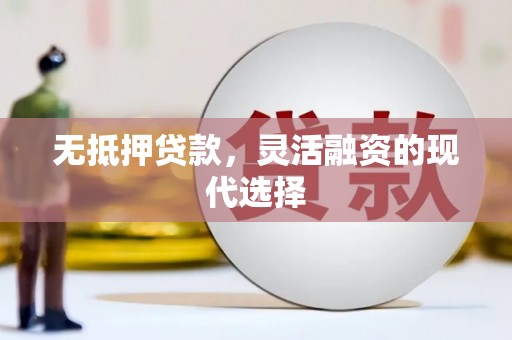 云安无抵押贷款，灵活融资的现代选择
