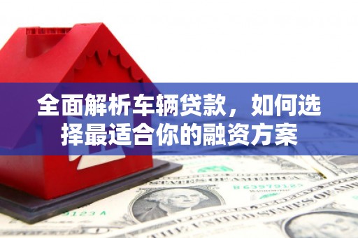 云安全面解析车辆贷款，如何选择最适合你的融资方案